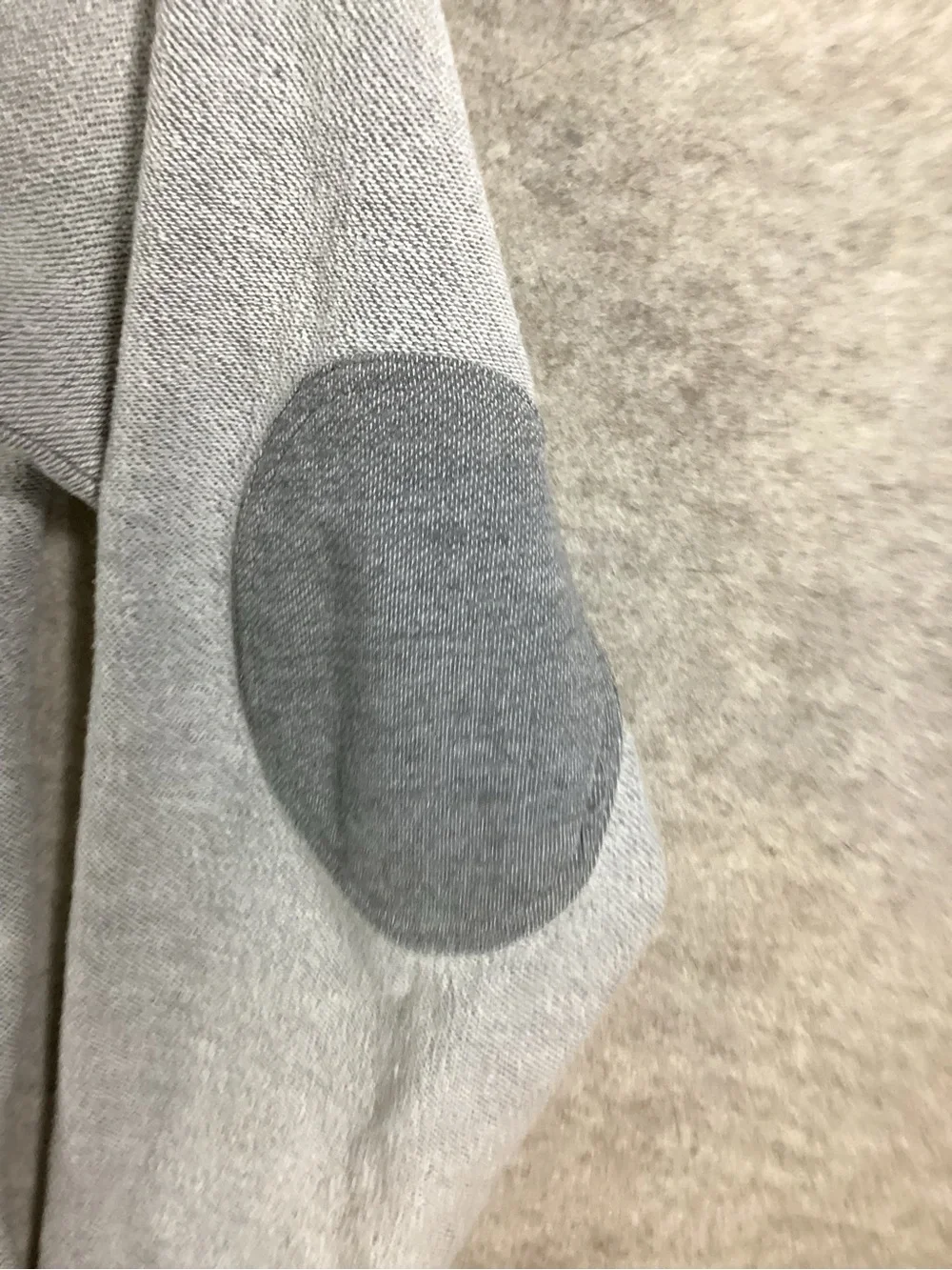 Southern Proper Light Heather Gray Quarter-Zip Sweater